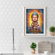 Charger l&#39;image dans la galerie, Bouddha - diamant rond complet - 30x40cm
