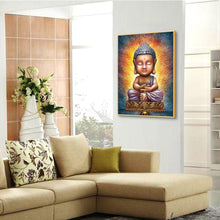 Charger l&#39;image dans la galerie, Bouddha - diamant rond complet - 30x40cm
