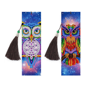 2pcs Hibou-DIY Diamond Painting signet