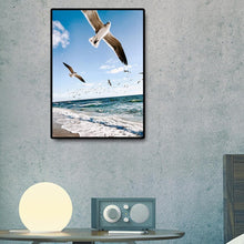 Charger l&#39;image dans la galerie, Mouette volante - diamant rond complet - 30x40cm
