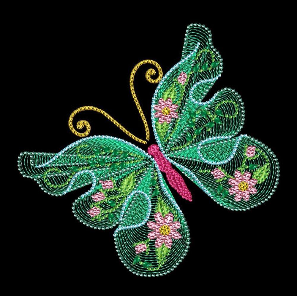 Papillon-Cristal Strass Diamant Peinture (30*30CM)