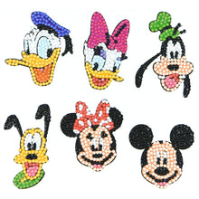 Charger l&#39;image dans la galerie, 6pcs-Mickey Mouse-Diamond Painting Autocollants
