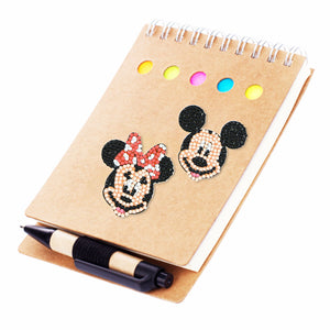 6pcs-Mickey Mouse-Diamond Painting Autocollants