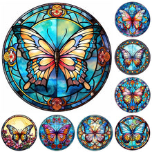 Charger l&#39;image dans la galerie, Butterfly-Full Round Diamond Painting-30x30cm
