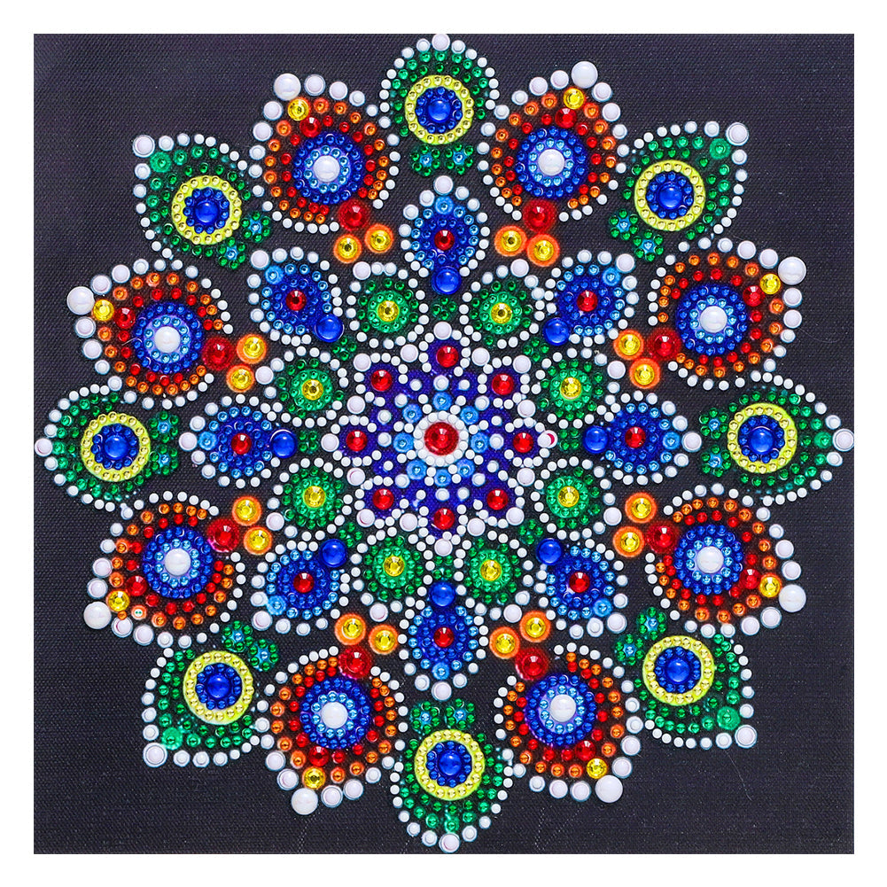 Mandala-Special Shaped Crystals Diamond Painting-30*30CM