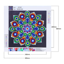 Charger l&#39;image dans la galerie, Mandala-Special Shaped Crystals Diamond Painting-30*30CM
