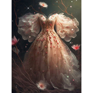 Robe de mariée-Complète Diamond Painting