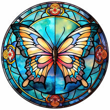 Charger l&#39;image dans la galerie, Butterfly-Full Round Diamond Painting-30x30cm
