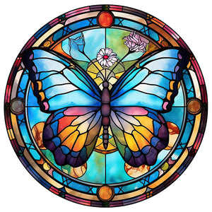 Butterfly-Full Round Diamond Painting-30x30cm