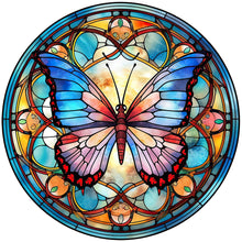 Charger l&#39;image dans la galerie, Butterfly-Full Round Diamond Painting-30x30cm
