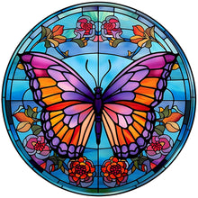 Charger l&#39;image dans la galerie, Butterfly-Full Round Diamond Painting-30x30cm
