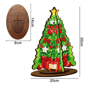 Ornement de Peinture de Diamant Mini Arbre de Noël