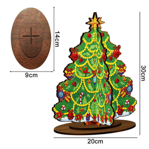 Ornement de Peinture de Diamant Mini Arbre de Noël