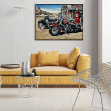 Charger l&#39;image dans la galerie, Moto - diamant rond complet - 40x30cm
