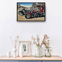 Charger l&#39;image dans la galerie, Moto - diamant rond complet - 40x30cm
