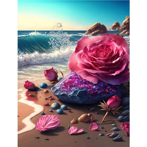 paysage de plage - Diamond painting